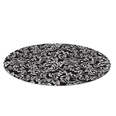 Ronde vloerbescherming Ingewikkelde bladeren