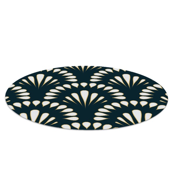 Ronde stoel mat Elegante compositie