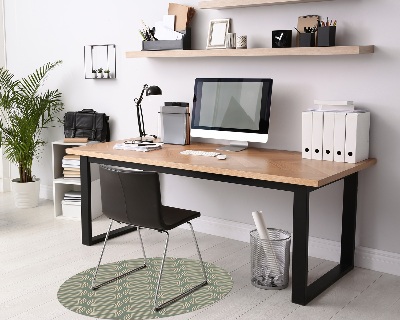 Ronde vloerbescherming Pasta draadpatroon