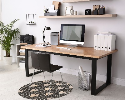 Ronde stoel mat Artistiek decoratief patroon