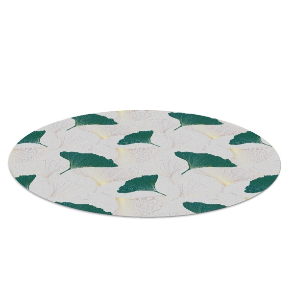 Ronde vloerbescherming Artistieke Ginkgo