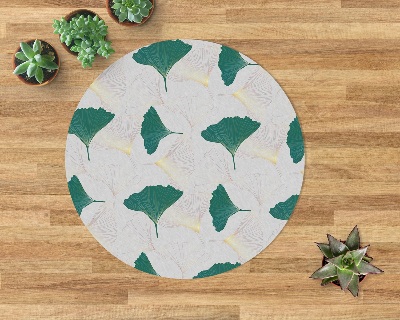 Ronde vloerbescherming Artistieke Ginkgo
