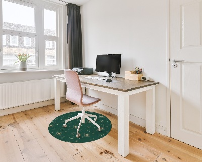 Ronde stoel mat Mystiek esoterisch patroon