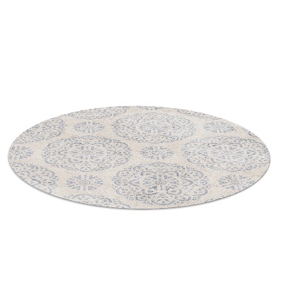 Ronde stoel mat Heldere mandala