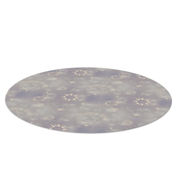 Ronde vloerbescherming Samenstelling van de planeten