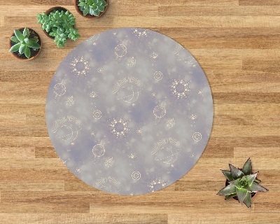 Ronde vloerbescherming Samenstelling van de planeten