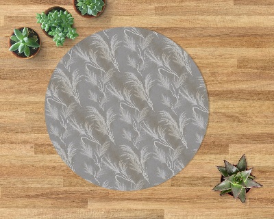 Ronde stoel mat Grijs gras