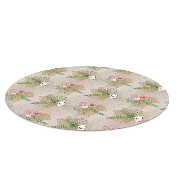 Ronde vloerbescherming Bloemstuk