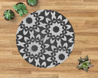 Ronde vloerbescherming Decoratieve mandala
