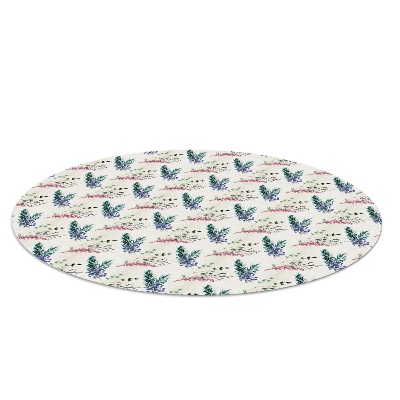 Ronde vloerbescherming Sparren takken