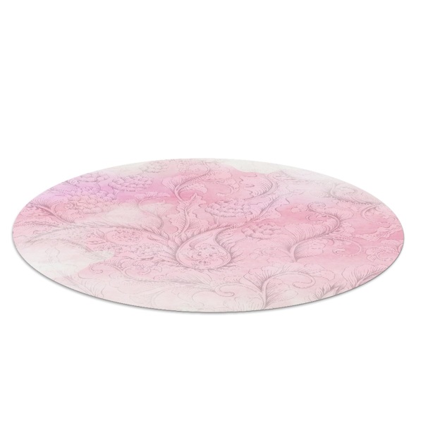 Ronde stoel mat Victoriaans patroon