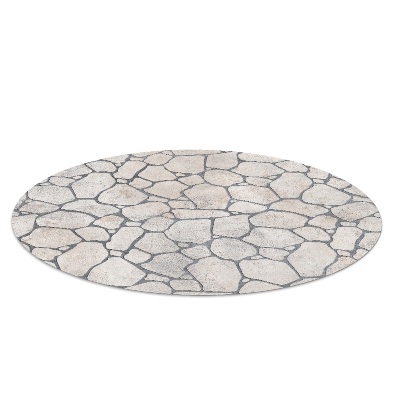 Ronde vloerbescherming Stenen pad