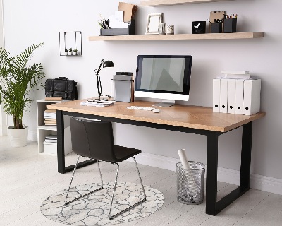 Ronde vloerbescherming Stenen pad