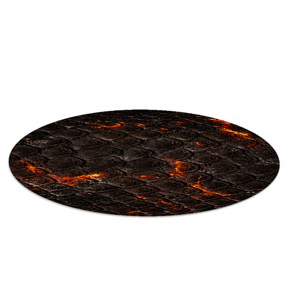 Ronde stoel mat Lavapad