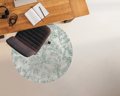 Ronde vloerbescherming Verwelkte bladeren