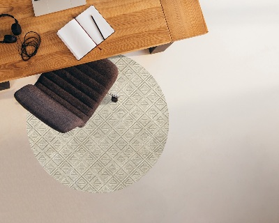 Ronde vloerbescherming Patroon op zandsteen