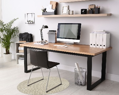 Ronde vloerbescherming Patroon op zandsteen