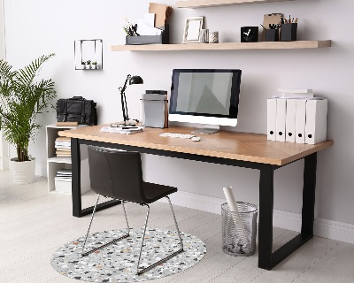 Ronde vloerbescherming Steenkunst