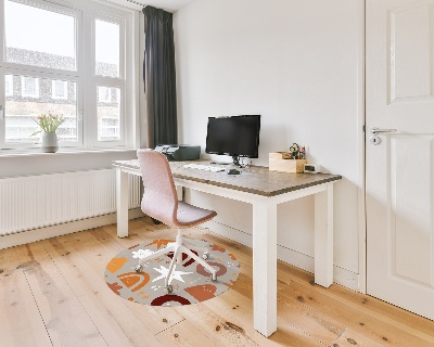 Ronde vloerbescherming Kinderkrabbels