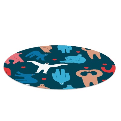 Ronde vloerbescherming Menselijke liefde