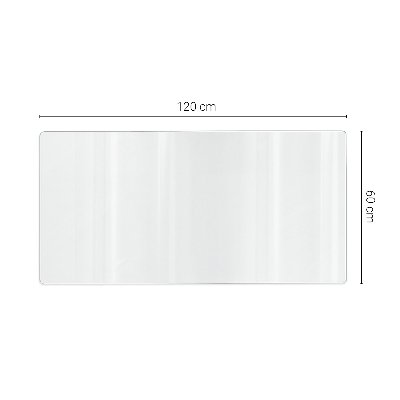 Zacht glas transparant