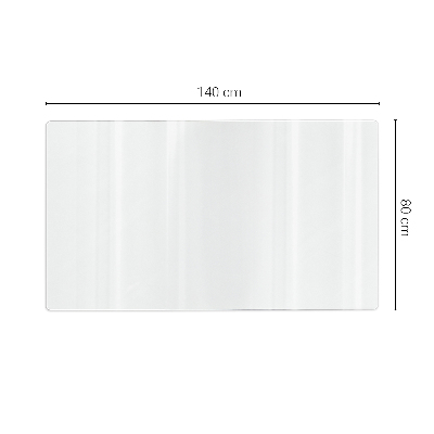 Zacht glas transparant