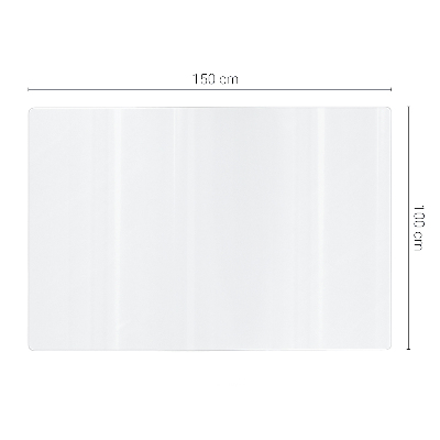 Zacht glas transparant