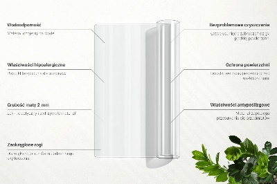 Zacht glas transparant