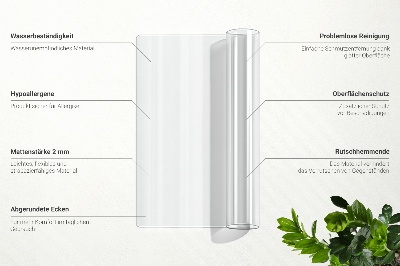 Zacht glas transparant