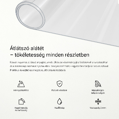 Zacht glas transparant