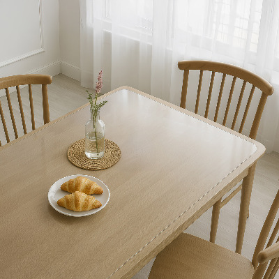 Zacht glas transparant