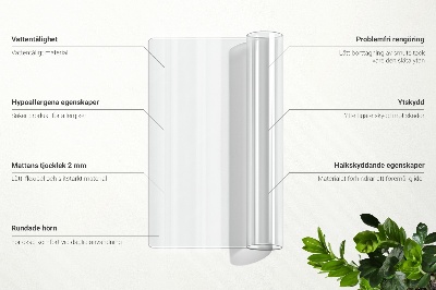 Zacht glas transparant