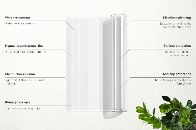 Zacht glas transparant