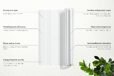 Zacht glas transparant