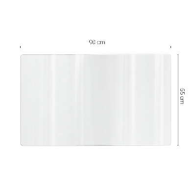 Zacht glas transparant