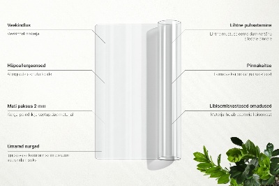 Zacht glas transparant