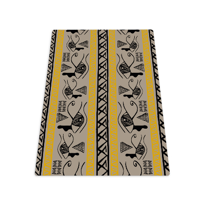 Vloerbeschermer bureaustoel Egyptische hiërogliefen