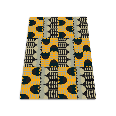 Vloerbeschermer tapijt Tulpen borduurpatroon