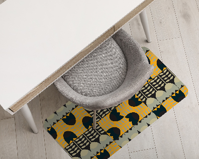 Vloerbeschermer tapijt Tulpen borduurpatroon