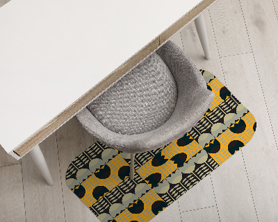 Vloerbeschermer tapijt Tulpen borduurpatroon