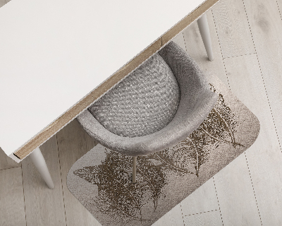 Vloerbeschermer Vogelverenpatroon