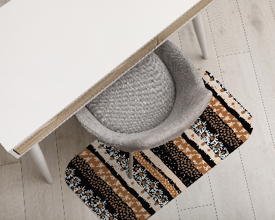 Vloerbeschermer bureaustoel Mozaïek Bloemen Bijen