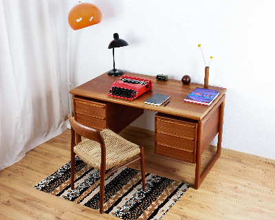 Vloerbeschermer bureaustoel Mozaïek Bloemen Bijen