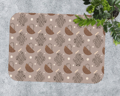 Vloerbeschermer tapijt Abstract patroon