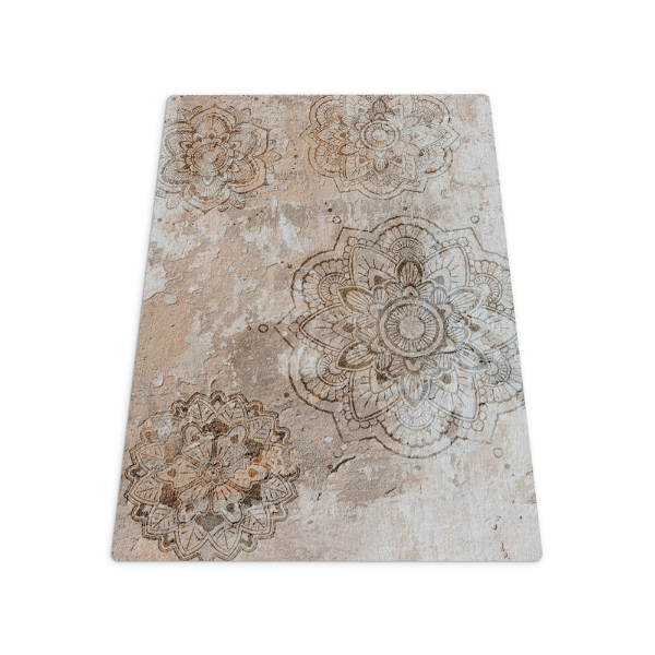 Vloerbeschermer bureaustoel Mandala op steen