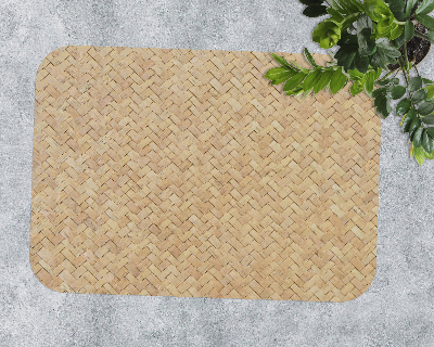 Vloerbeschermer tapijt Rotan patroon