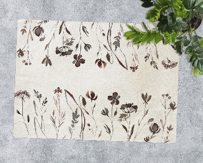 Vloerbeschermer tapijt Schaduwen van bloemen