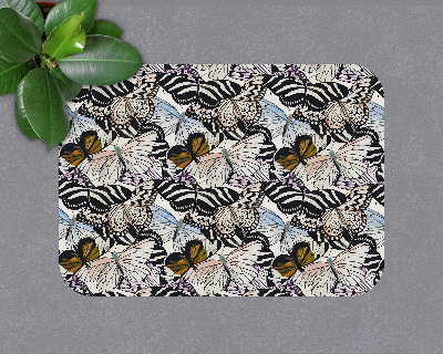 Vloerbeschermer Aquarelvlinders