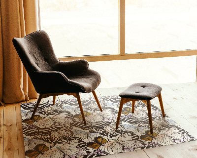 Vloerbeschermer Aquarelvlinders