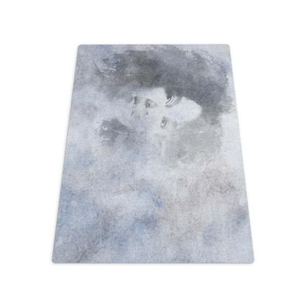 Vloerbeschermer tapijt Vrouwengezicht